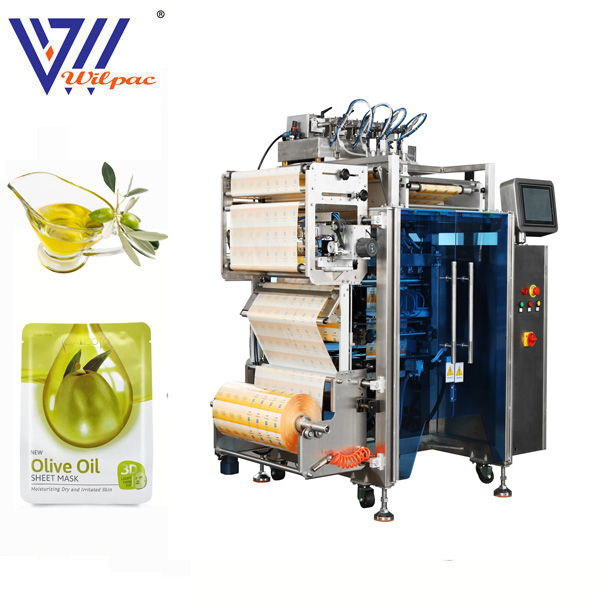Edible Oil Four-Side Sealing Small Bag Automatic Multi-Line Filling and Automatic Food Sealing Packing Machine