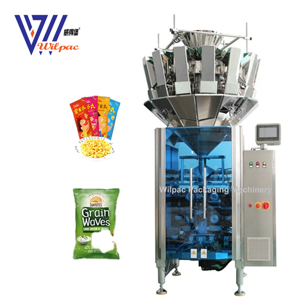 Multi-head weighing packaging machine food packaging bags vertical packaging machine snacks packaging machine